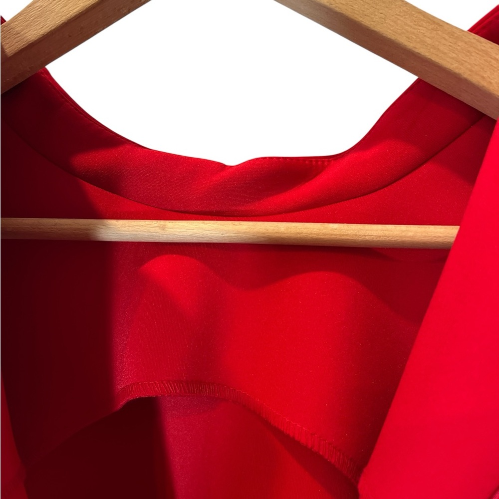 Calvin Klein Vibrant Red Dress - Picture 6 of 10